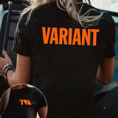 2021 TVA 2-sided Loki Unisex Tshirt Tva Variant Women T-Shirt Loki Laufeyson Shirt Loki God of Mischief Tees Tom Hiddleston Tops