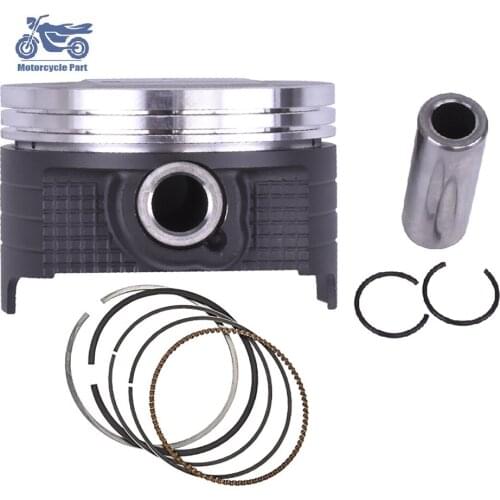 74mm Pin 19mm Motorcycle Piston and Piston Ring Kit For SUZUKI AN250 AN 250 +100 Oversize 1.00 +1.00mm