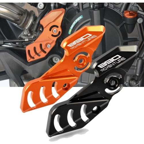 Motorcycle Accessorie Aluminum Heel Protective Cover Guard Brake cylinder guard set For 890ADV 890 ADV 890 Adventure R 2020 2021
