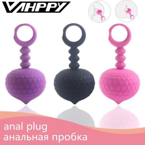 Silicone Anal Plug Butt Plug Adult Sex Toys For Men Women Anal Trainer For Gay Couples buttplug anal beads Prostate Massager