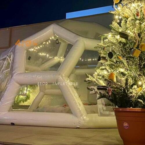 Free Fan Inflatable Bubble House Inflatable Bubble Tent for Trade Shows Children Play Inflatable Garden Tents Outdoor Camping