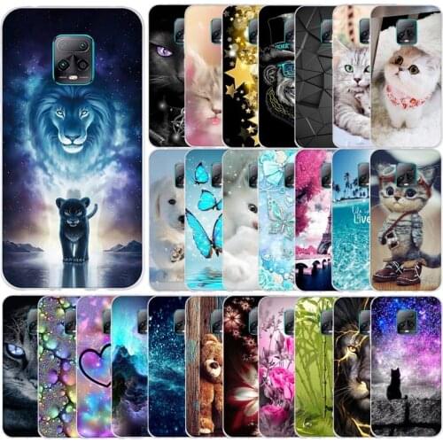 Phone Case For Xiaomi Redmi 10X Pro 5G Case Cover Back Cute Cartoon Soft TPU Capa Funda For Redmi 10X 5G Case Back Cover Etui