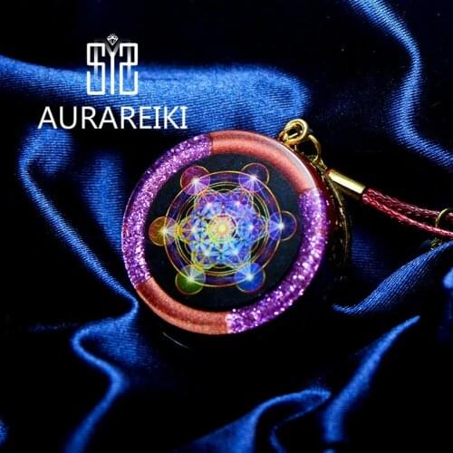 Elite Orgonite Energy Pendant Mehta Special Energy Generator Angel Necklace Spirit Crystal Emf Protection For Chakra Healing
