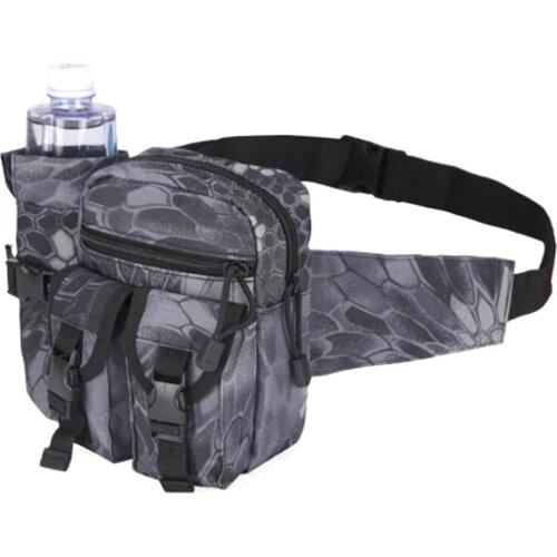 Multifunctional Fishing Bag Outdoor Travel Waist Bag Portable Lure Waist Pack Messenger Storage Case Fishing Tackle Gear Package