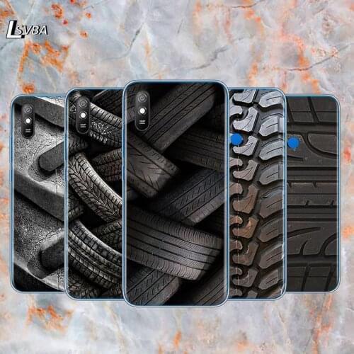 Tire Tread wheel Fashion For Xiaomi Redmi K30 K30i K30S Ultra 10X 8 8A 7 6 K20 Pro 7A 6A S2 GO 5 5A 4X Plus Phone Cases