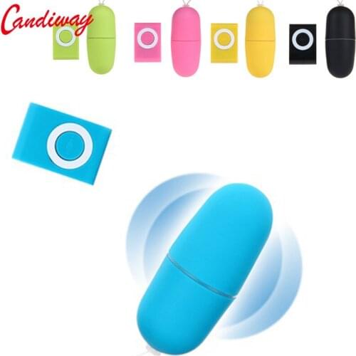 Candiway Discreet Wireless Remote Control Jump Egg Vibrate Massage masturbation clitoris g-spot Adult Sexy Toys for woman