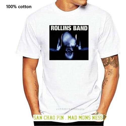 New Rollins Band Come In And Burn Album Cover Mens Black T-Shirt Size S To 3XL TEE Shirt