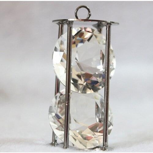 New crystal pendants copper black plated arc cube cage 15x44mm 25x46mm diy jewelry 2pcs B886