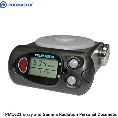 Genuine Belarus PM1621 personal nuclear radiation detector high quality x-ray and gamma radiation personal dosimeter