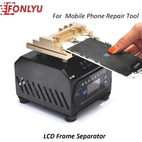 Fonlyu 220V LCD Frame Separating Manually Operated Machine Hot Plate to Separate Frame for iPhone 6G to X Xs XR 11 11pro Max