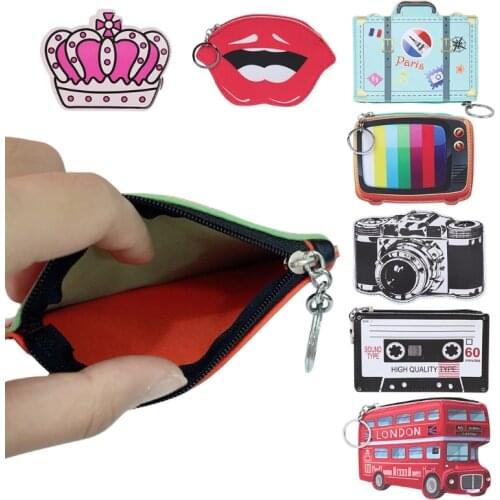 Cute Fashion Coin Purse Women Children Wallet Change Bag Zip Mini Pouch Bag Handbag