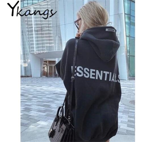 Harajuku Trend Design Letter Printing Sweatshirt Women Long Sleeve Loose Hooded Streetwear Spring Autumn New High Street Hoodie