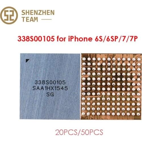 SZteam 20-50pcs/lot Audio IC Codec 338S00105 big audio IC U3101 for iPhone 6S 6SP 7 7P IC Chips Refurbished & Reballed