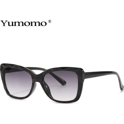 2021 Cat Eye Fashion Sunglasses Women Classic Vintage Plastic Sun Glasses Female Gradient Shades Oculos Feminino UV400