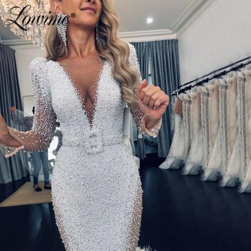 Full Pearls 2020 Couture Feather Evening Dresses платья знаменитостей Open Back Mermaid Dubai Party Gown Beading Long Prom Dress