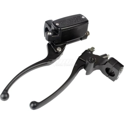 1 pair 25mm Universally Motorcycle Brake Clutch Master Cylinder Reservoir levers Handle For Honda Kawasaki Suzuki Yamaha