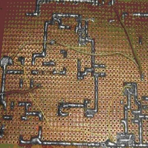 1PC 5*7CM Single-sided Universal DIY Paper PCB Board Electricity Experiment Circuit Boards V7R1