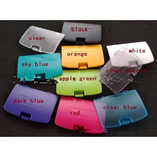 100 Pcs Optional For GBC game console For Gameboy Color battery cover shell case replacement