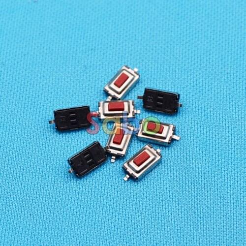 100PCS/Lot 3*6*2.5MM 3X6X2.5MM Tactile Tact Push Red Button Micro Switch Momentary
