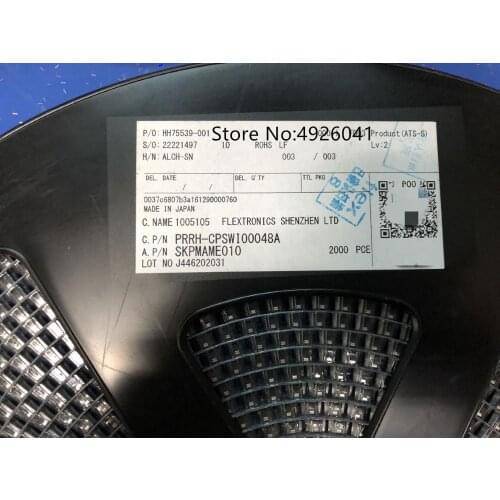 100PCS SKPMAME010 6*6*5mm SMD Tactile Push Button Tact Switch Silent Switch for PCB mount