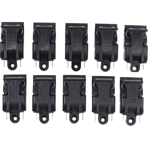 13A 16A Boiler Thermostat Switch Electric Kettle Steam Pressure Jump Switch 5Pcs/set