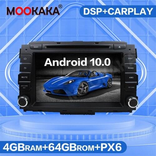 4G SIM LTE 64G Android 10.0 Car Multimedia Player For KIA Carnival Sedona 2014 2015 Auto Radio GPS Navigation Head Unit Recorder
