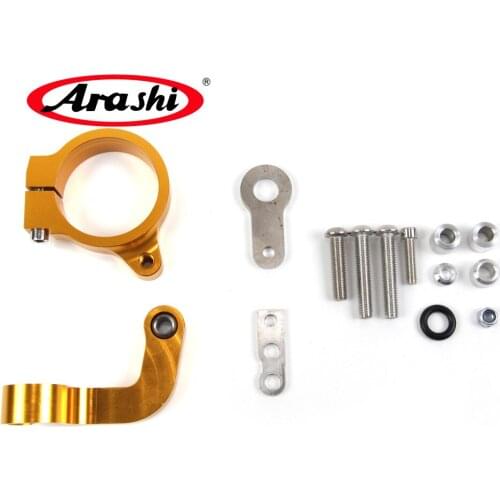 Arashi For BMW R1200CL / R1200GS 2013 Steering Stabilizer Damper Bracket Mount Motorcycle R 1200 CL R 1200 GS R1200 1200GS