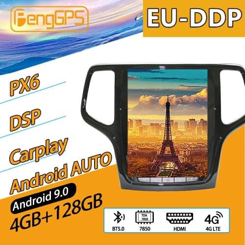 For JEEP Grand Cherokee 2014 - 2019 Android Car Radio Stereo Multimedia Player Autoradio Audio GPS Navi Unit Cassette Recorder