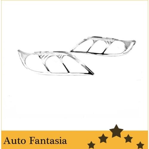 Auto Chrome Parts Chrome Head Light Cover for Toyota Camry 07-11-Free Shipping
