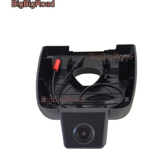 BigBigRoad For Toyota Highlander 2018 Car Video Recorder Wifi DVR Dash Cam Camera FHD 1080P Wide Angle