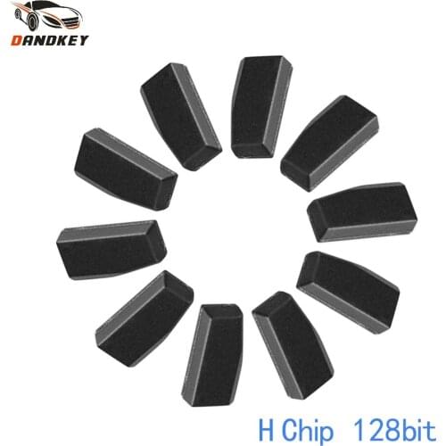 Dandkey 10X H Chip 128 Bit Suitable For Toyota Rav4 Camry Corolla Highlander Sienna 2013-2015 Remote Key Carbon Transponder