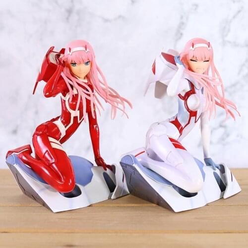 DARLING In The FRANXX 02 Zero Two The 13th Unit Ver. PVC Figure Model Collection Doll Toy