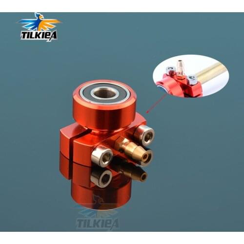 Rc Boat 6.35mm 1/4" RC Boat Flexible Shaft Bearing Mount Brass Sleeve Fixing Holder For DIY RC Boat Model Spare Part