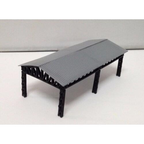 Outland Models Large Open Shed for Station / Factory Z Scale Train Railroad