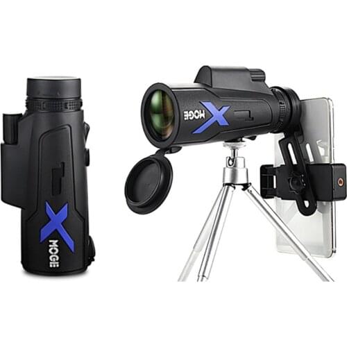 77JE 50x60 Powerful Monocular Handheld Night Vision Telescope for Hunting Hiking Camp