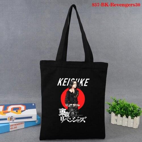 New Manjiro San Anime Tokyo Revengers Kawaii Harajuku Large Capacity Storage Handbag Shoulder Bag Tote Reusable Student Bookbag