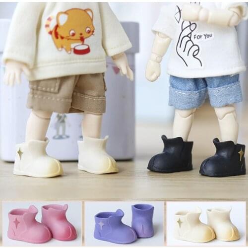 Ob11 baby clothes GSC clay head body9 DDF YY plain body water doll shoes and rain shoes doll accessories