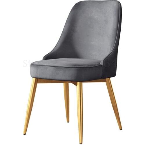 Dining Chair Nordic Backrest Chair Living Room Lounge Chair Cafe Modern Minimalist Chair Light Luxury Ins Net Red Home