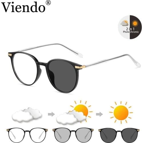 Photochromic Anti Blue Ray Blocking Eyeglasses Anti Glare Blue Light Computer Glasses Auto Color Changing Anti UV400 Sunglasses