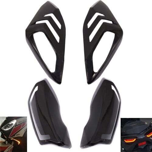 Steering lampshade For Yamaha XMAX 250 X-MAX 300 X-MAX 400 2018-2019 front rear turn signal tail tamp light cover shell cap
