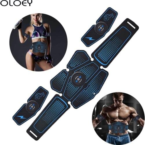 Abdomen Muscle Trainer Stimulator Muscles Electrostimulator Toner Gym Wireless Vibration Body Slimming Sport Fitness Equipment