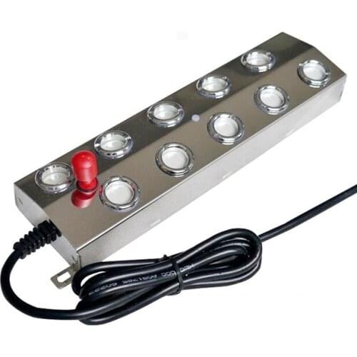 DC48V 10 Head Mist Maker Fogger Stainless Steel Air Humidifier Greenhouse Aeromist Hydroponics