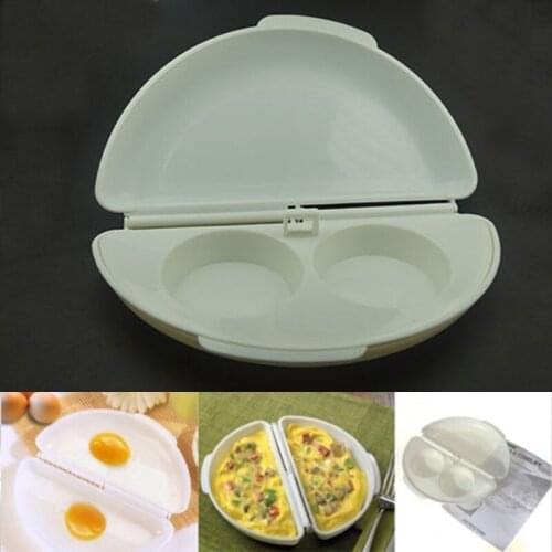 Top Quality Home Use Microwave Egg Omelet Wave Mould Mold Egg Poach Cook Kitchen Tool Multifunctional Egg Pizza Mold