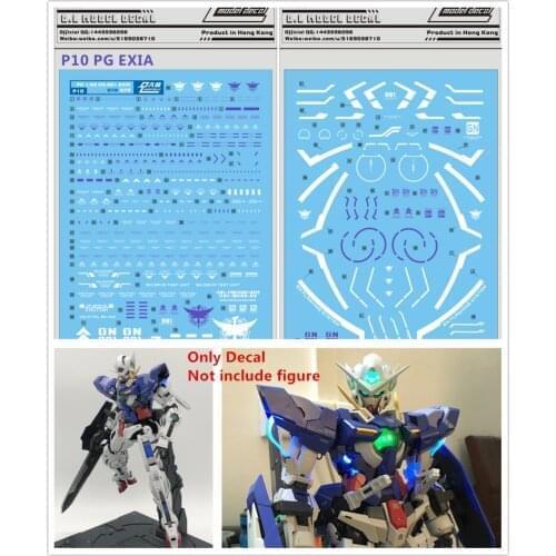 D.L high quality Decal water paste For Bandai PG 1/60 PG GN-00 EXIA & Base Avalanche Sword Gundam DL101