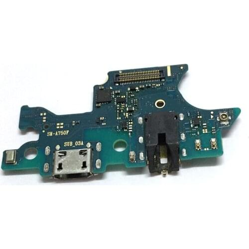 USB Port Charging Board For Samsung Galaxy A7 2018 A750 A750F USB Charging Dock Port Flex cable Repair Parts