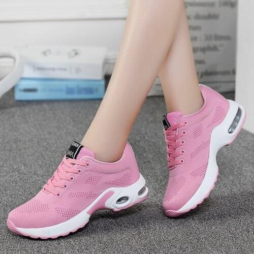 Women Autumn Mesh Lace Up Sneaker Woman Platform Casual Vulcanized Female Light Shoes Ladies Footwear Plus Size