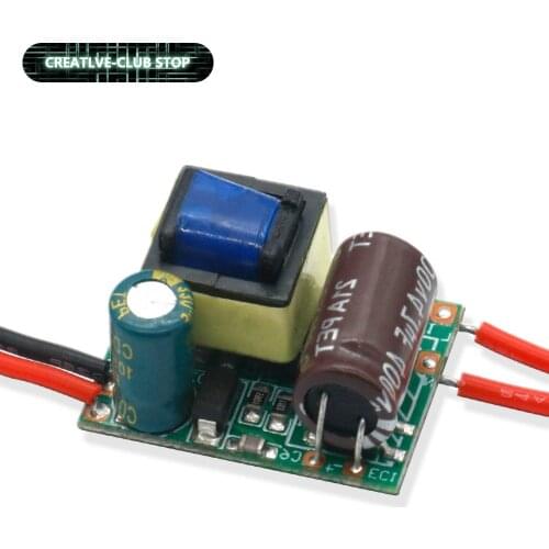 10pcs LED Driver 3W Power Supply 680mA Transformer AC 85-264V To DC 3.2-3.4 Volts Converter For Lamp Beads Lights LED Strip DIY
