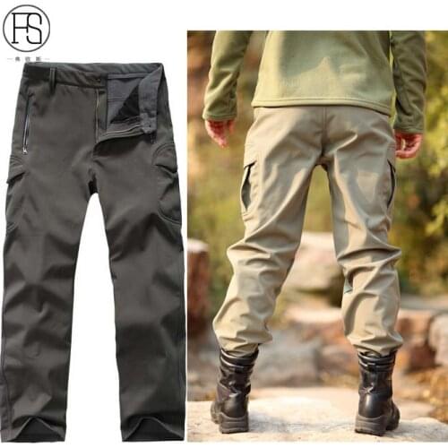 11 Color ! Sharkskin OutdoorSports Long Pants Breathable Waterproof Combat Stalker Trousers Tactical cargo pants