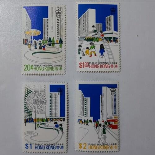 1981 Hong Kong stamps, public housing stamps ， China Post Stamps Postage Collection