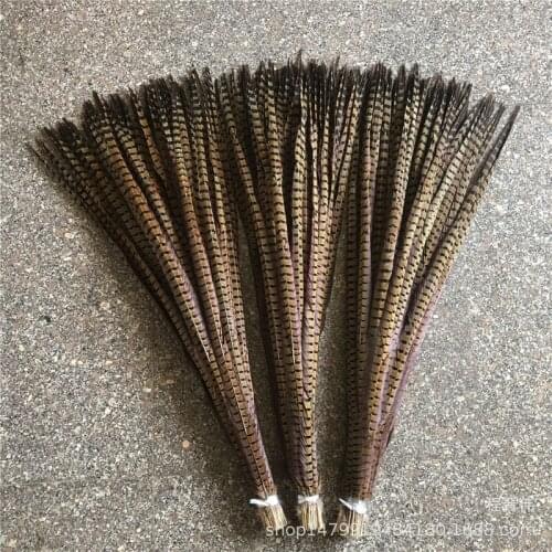 Promotion 50pcs/lot Pheasant Tail Feathers 32-36inch / 80-90CM Craft Party Accessories Home DIY Plumas De Faisan